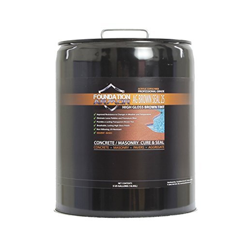 Armor AG Brown Tinted concrete sealer