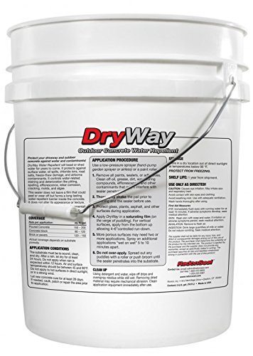 DryWay Water-Repellent Concrete Sealers