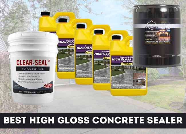 Best High Gloss Concrete Sealer 