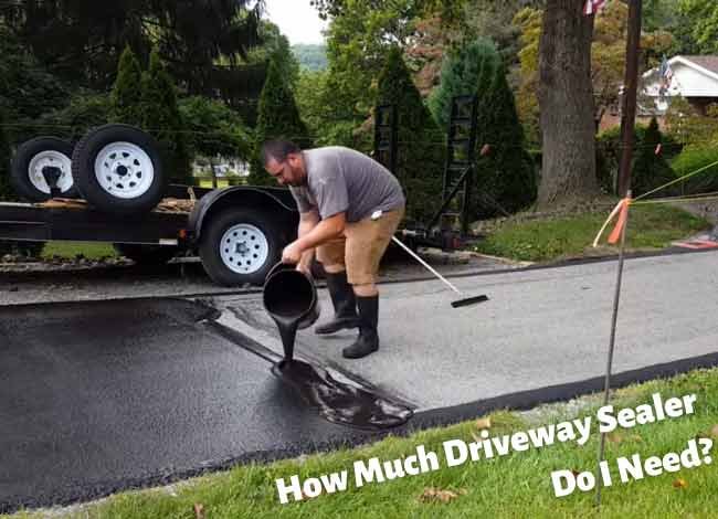 How Much Driveway Sealer Do I Need?