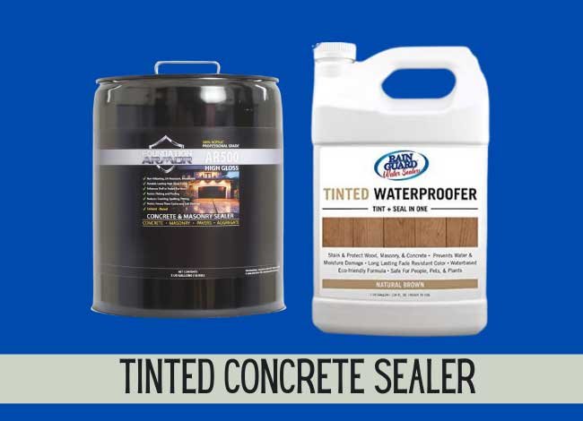 Tinted Concrete Sealer