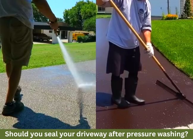 Should you seal your driveway after pressure washing